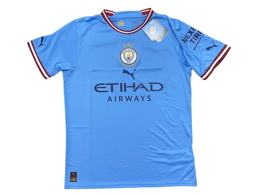 Manchester City Commemorative Shirt, 2022/23 - Treble Winners