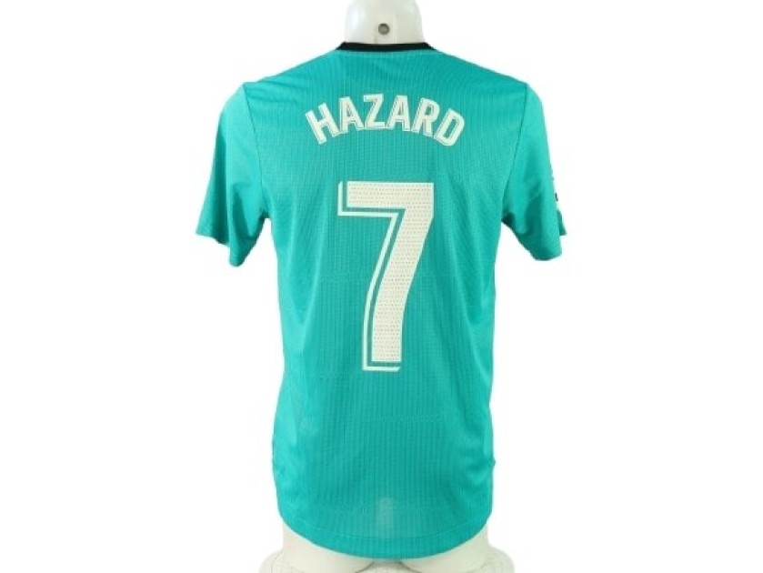 Hazard's Real Madrid Match-Issued Shirt, LaLiga 2021/22