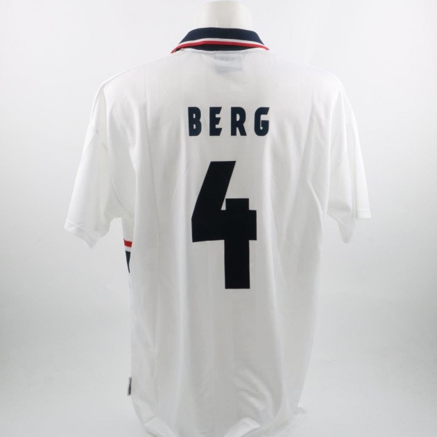 Match worn Berg shirt, Italia-Norvegia Mundial, 27/6/98