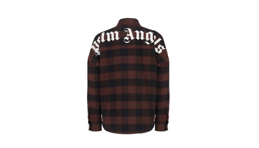 Classic Logo Overshirt by Palm Angels