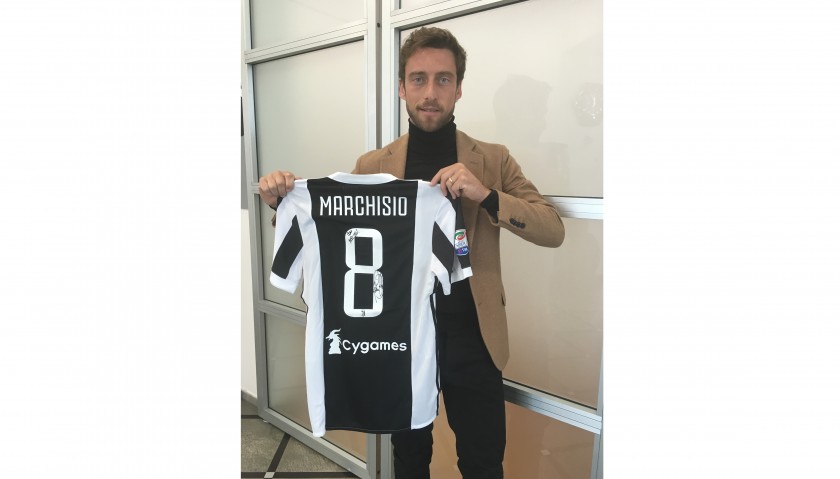 Official 2017/18 Marchisio Juventus Shirt, Signed