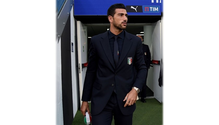 Graziano Pelle's Italy National Football Team Shirt by Ermanno Scervino