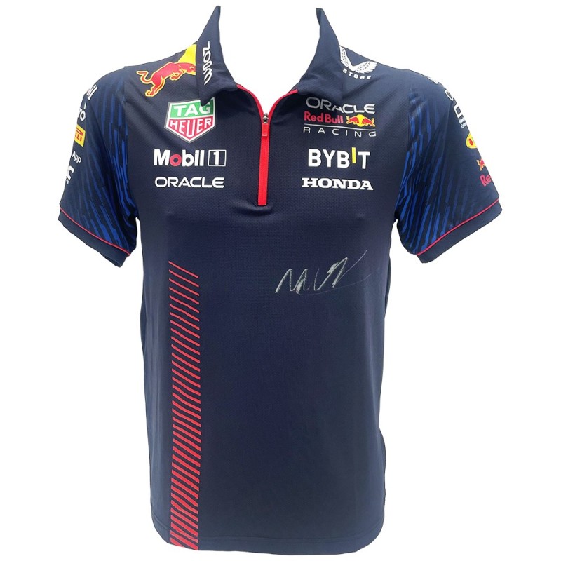 Maglia F1 Red Bull Racing 2024 - Autografata da Max Verstappen