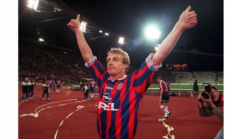 Klinsmann Official Bayern Munich Shirt, 1995/96 