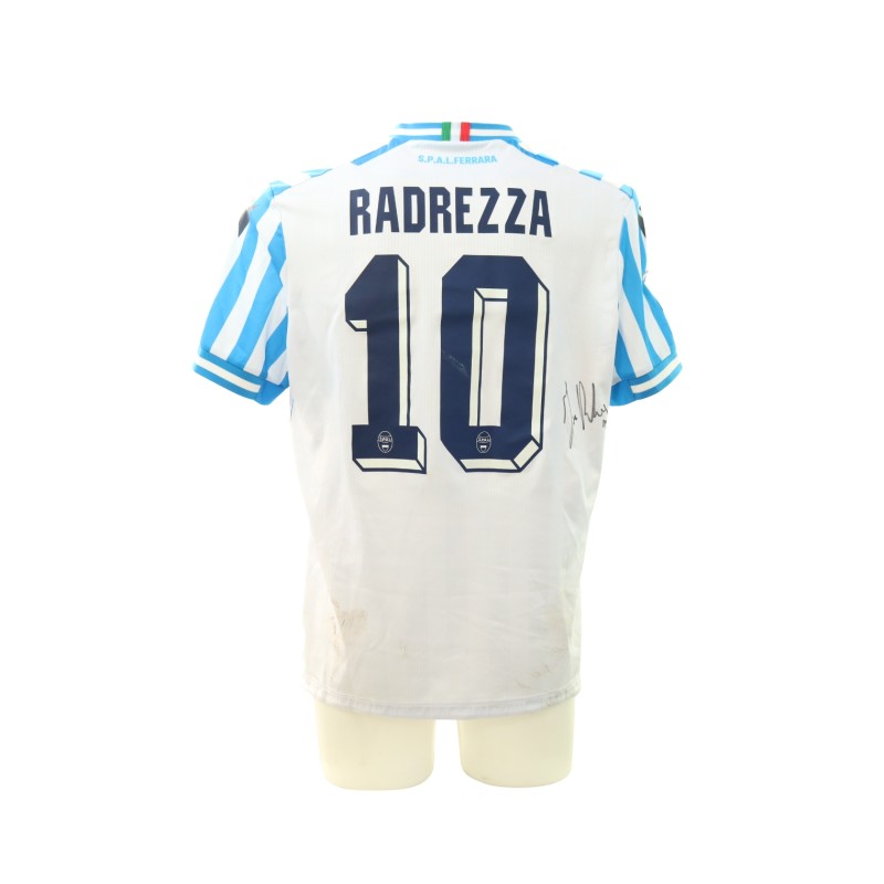 Radrezza's Signed Unwashed Shirt, Pontedera vs SPAL 2024 