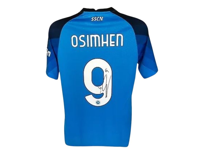 Maglia ufficiale firmata da Victor Osimhen per la SSC Napoli 2022/23