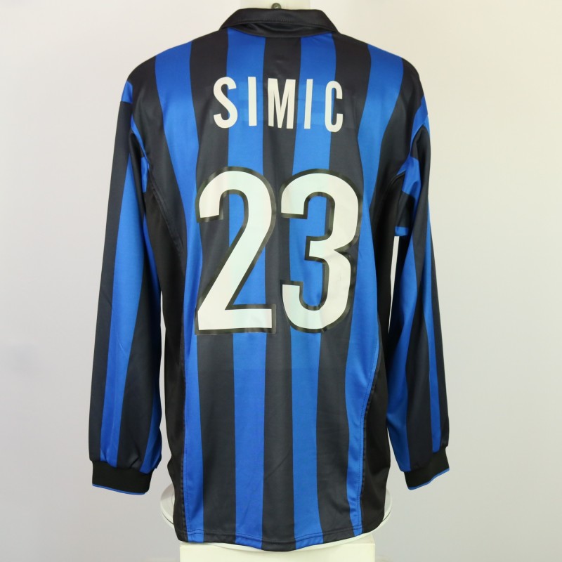 Simic's Inter Milan Match Shirt, 1998/99