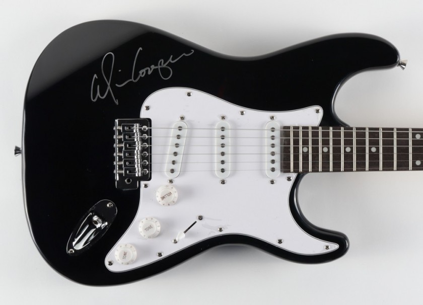 Alice Cooper Signed Electric Guitar