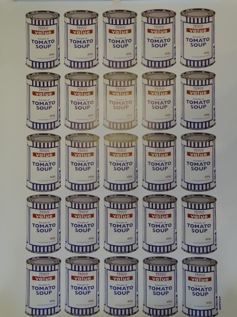 Banksy "Tesco Value Soup Cans"