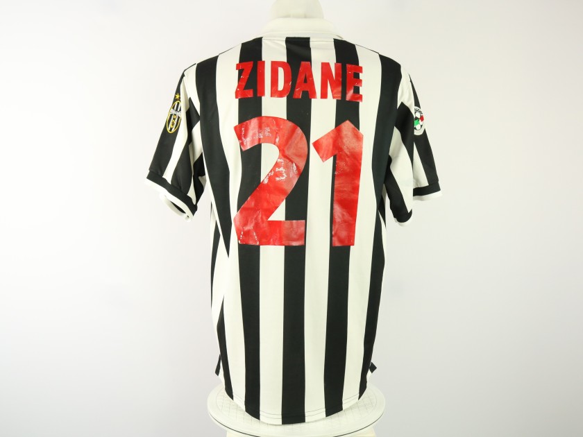 Zidane's Juventus Match Shirt, 1998/99