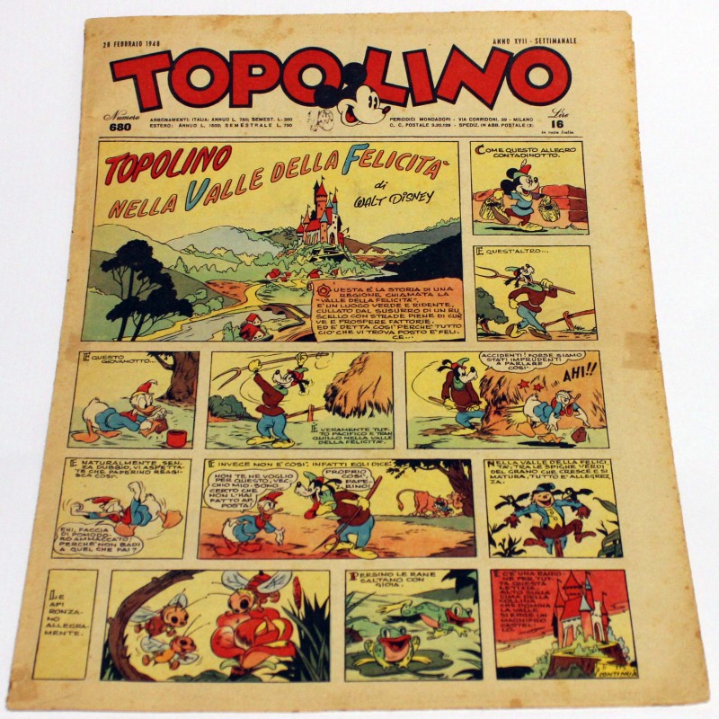 Topolino (Mickey Mouse), 1948 - Issue 680