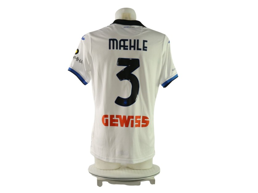 Maehle's Match-Worn Shirt, Napoli vs Atalanta 2023