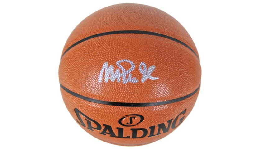 Magic Johnson Hand Signed NBA Basketball