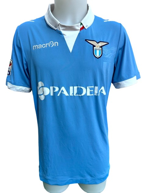 Lulic's Lazio Match-Worn Shirt, 2014/15 - CharityStars