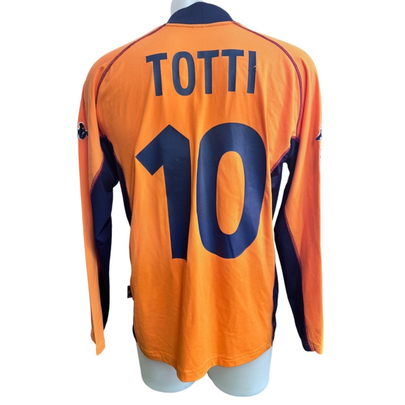 Totti's Roma Match Shirt, 2001/02