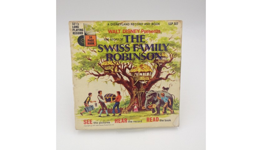 The Story of Swiss Family Robinson - Disney Records LLP357 Vinyl