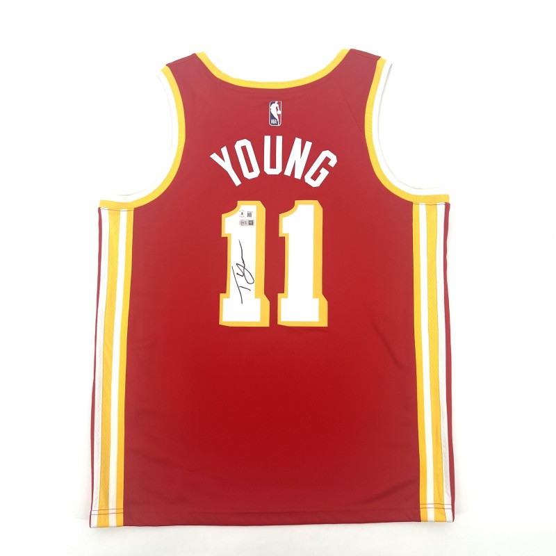 Trae Young Signed Atlanta Hawks Jersey