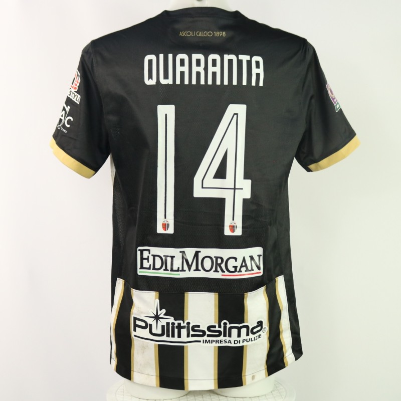 Maglia Quaranta Unwashed, Ascoli vs Campobasso 2024