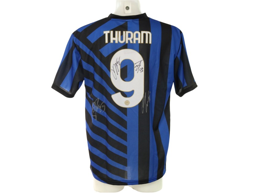 Maglia ufficiale Thuram Inter, 2024/25 - Autografata