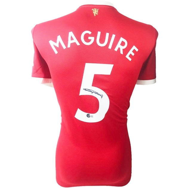 Harry Maguire's Manchester United Signed Shirt