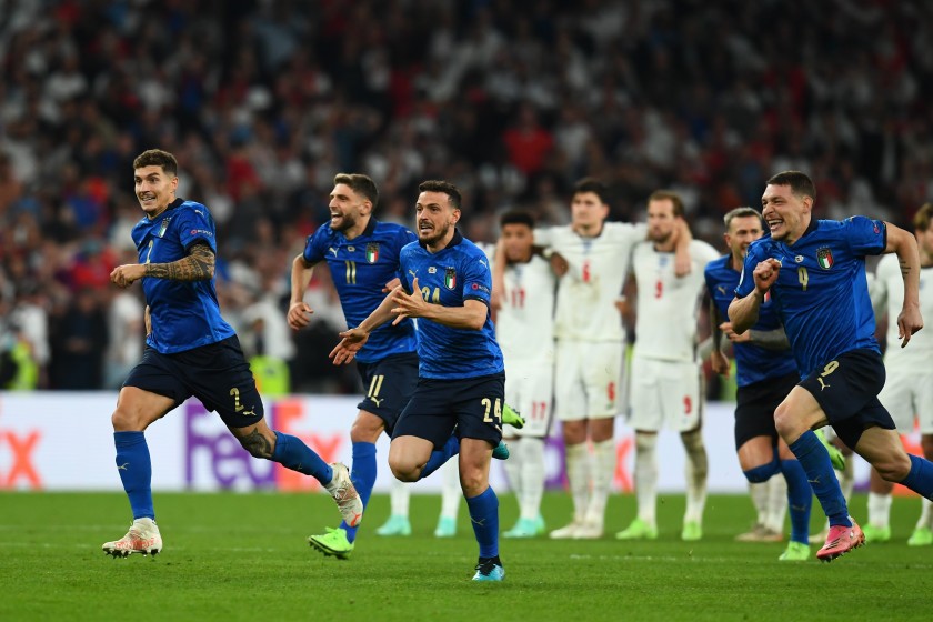 Florenzi's Match Shirt, Italy-England 2021 - CharityStars