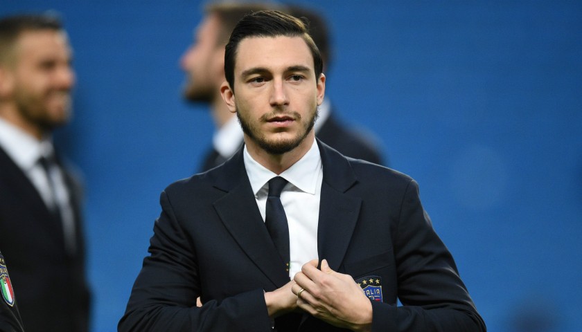 Italy National Football Team Suit Worn by Matteo Darmian