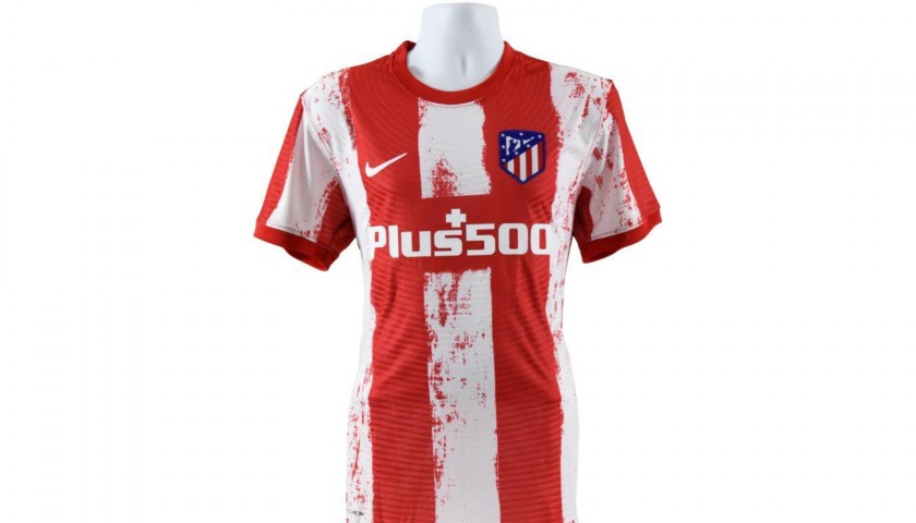 Joao Felix's Official Atletico Madrid Signed Shirt, 2021/22