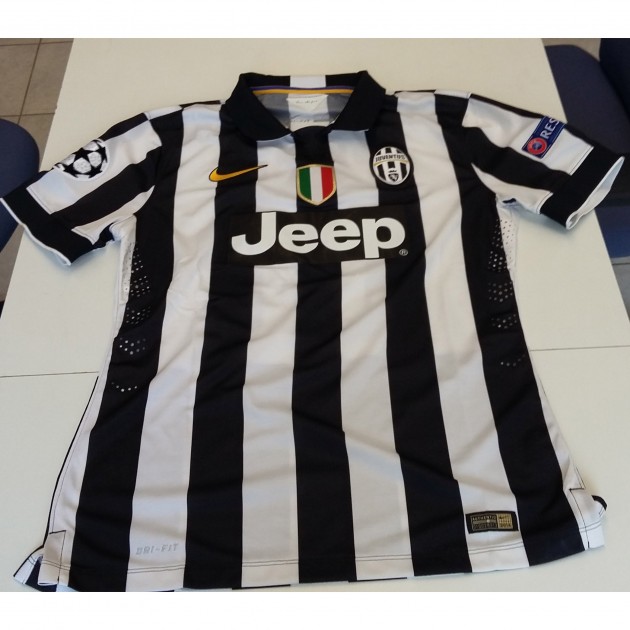 Pirlo match worn shirt from Juventus-Real Madrid, Champions League  