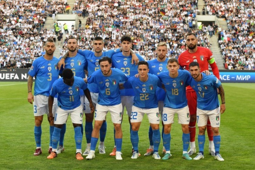 Di Lorenzo's Match Shirt, Germany-Italy 2022