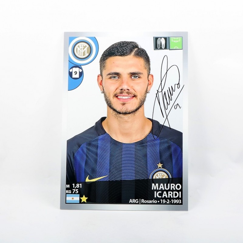 Icardi, Limited Edition Box and Signed Maxi Sticker