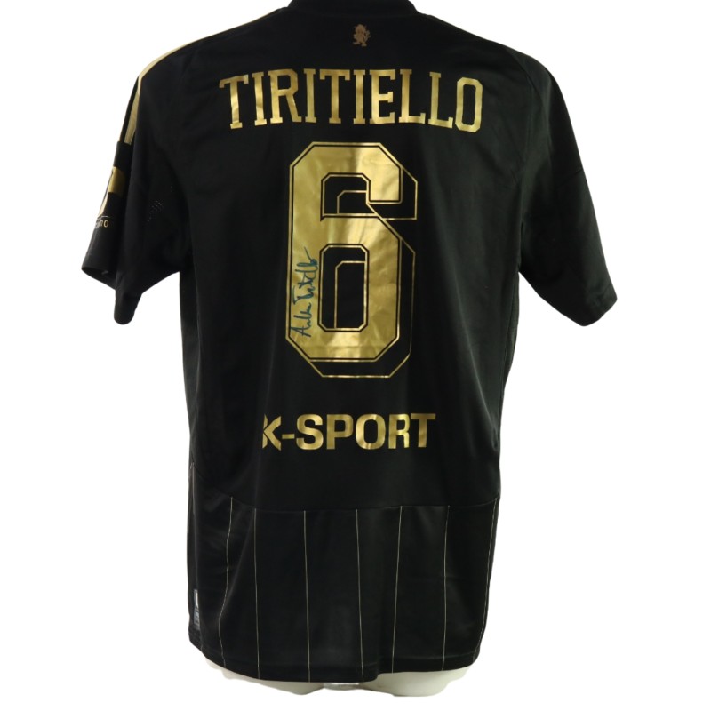 Tiritiello's Signed Unwashed Shirt, Sampdoria vs Virtus Entella 2026