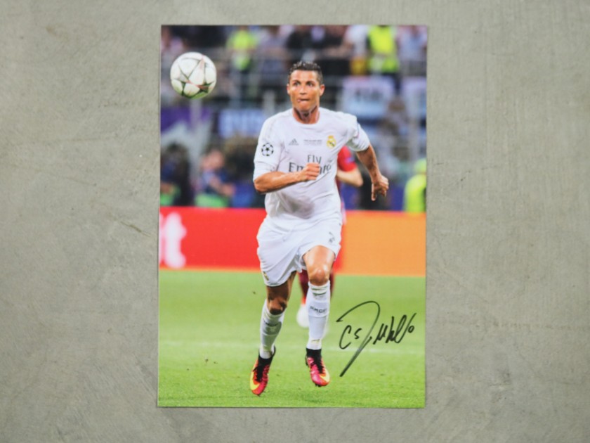 Cristiano Ronaldo's Real Madrid Signed Photograph