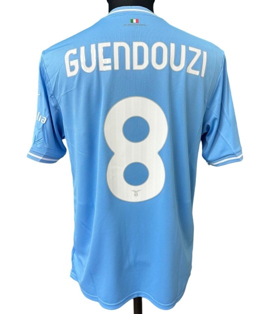 Guendouzi's Issued Shirt, Inter vs Lazio Italian Supercup 2024