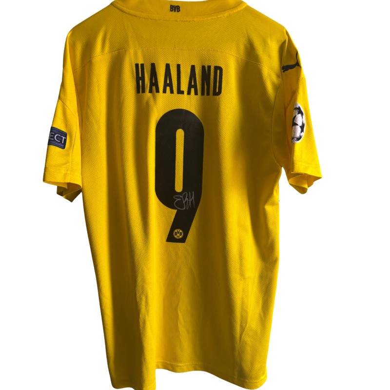 Erling Haaland Signed Dortmund Shirt