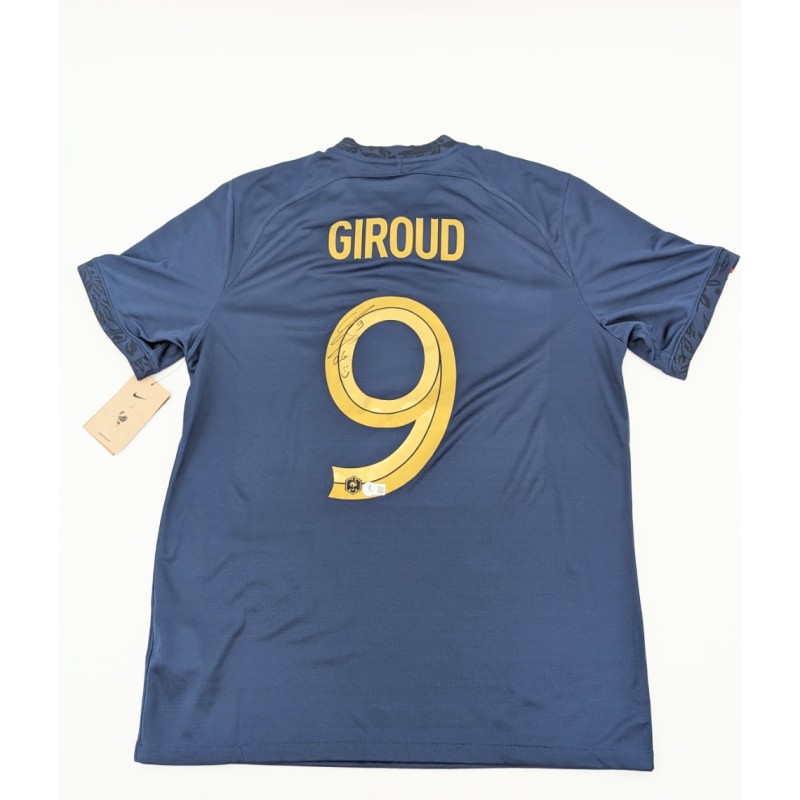 Maglia firmata da Olivier Giroud per la Francia