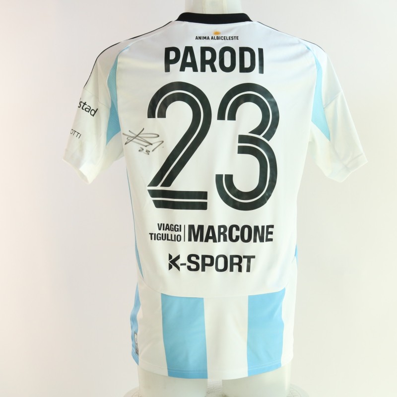 Parodi's Signed Unwashed Shirt, Virtus Entella vs Torres