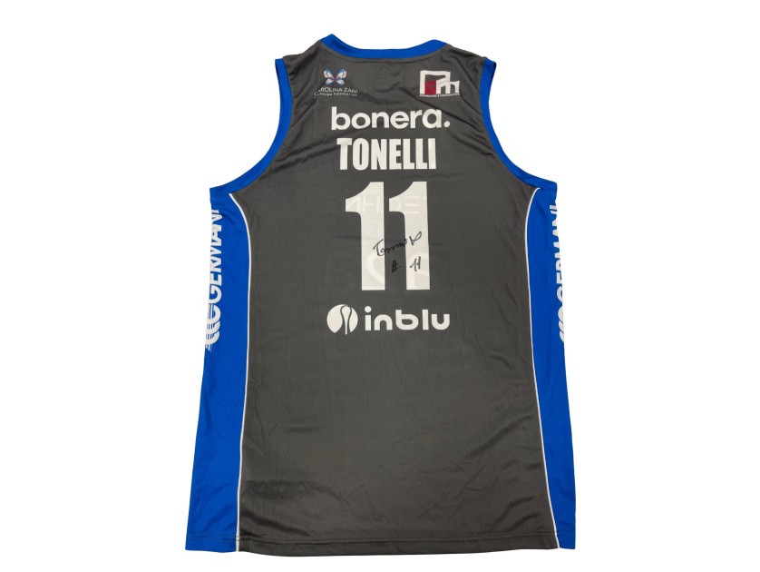 Tonelli's Germani Brescia vs Olimpia Milano Signed Unwashed Set, Coppa Italia 2025