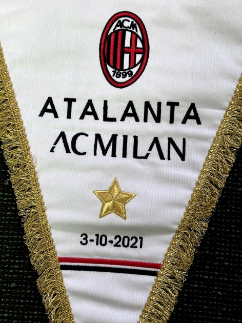 GAGLIARDETTO CALCIO WIMPEL pennant football BANDERÌN MILAN SOCCER Club