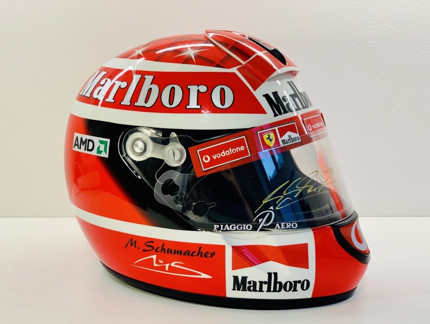 Michael Schumacher Signed Official Replica Ferrari Helmet