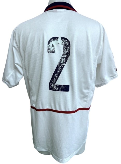Akira's Match-Worn Shirt, Roma vs Kashima Antlers 2002
