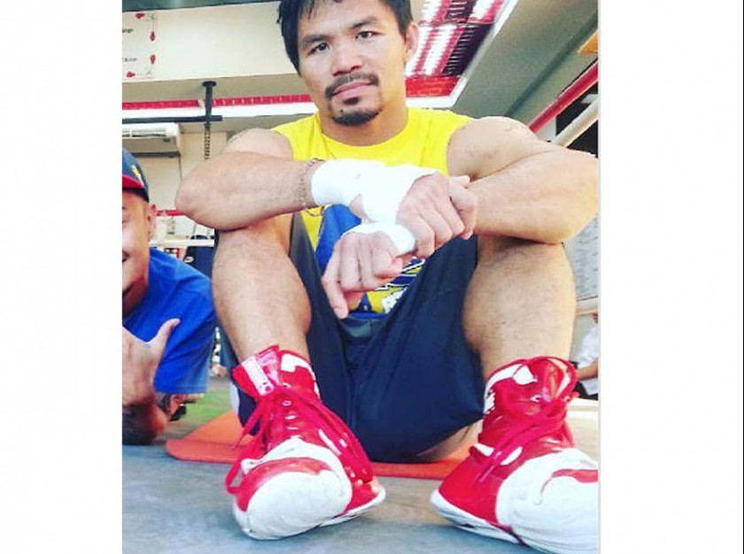 manny pacquiao boxing boots