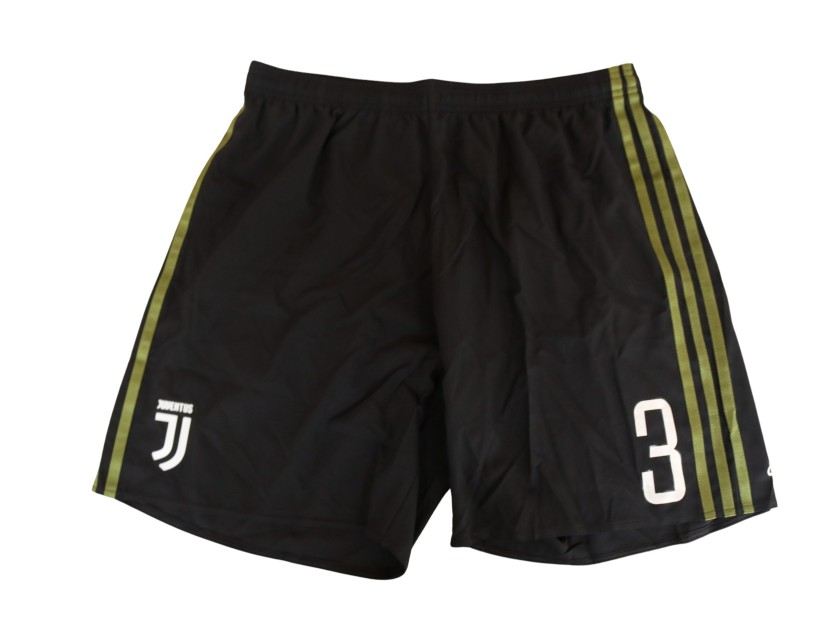 Chiellini Juventus Match Shorts, 2017/18