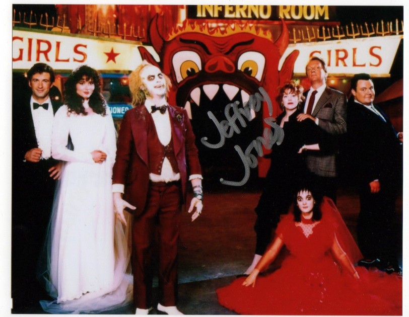 Beetlejuice - Fotografia autografata da Jeffrey Jones