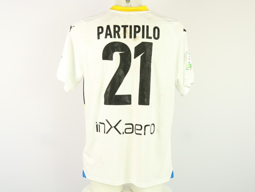 Partipilo's Unwashed Shirt, Cosenza vs Parma 2023 - Patch 110 Years