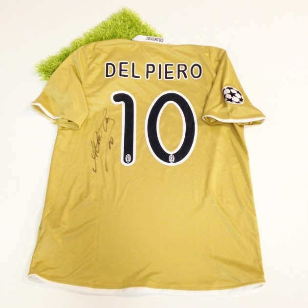  Juventus shirt signed by Del Piero, Champions League 2008/2009 