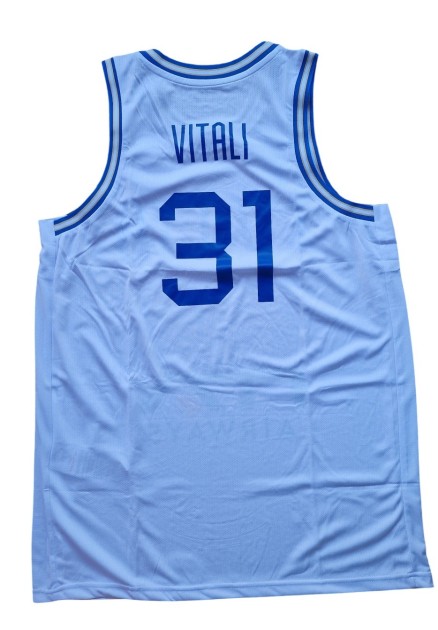 Luca Vitali's Italia Basket Match-Issued Jersey