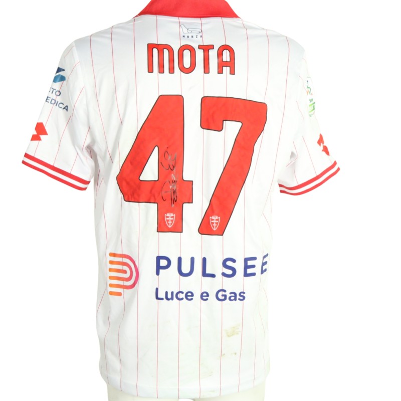 Mota's Signed Unwashed Shirt, Reggiana vs Monza 2026