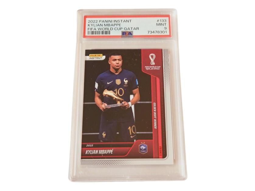 Kylian Mbappe FIFA World Cup Panini Instant Card 2022 - #133