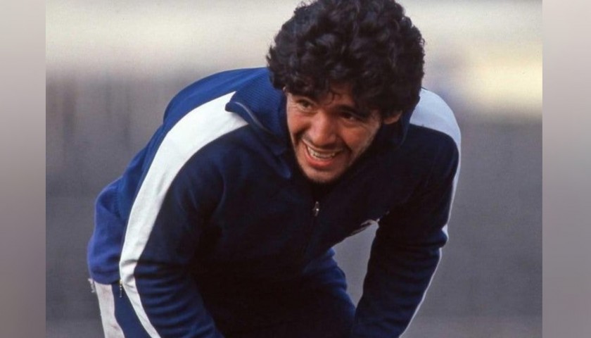 Puma Tracksuit Signed by Diego Armando Maradona