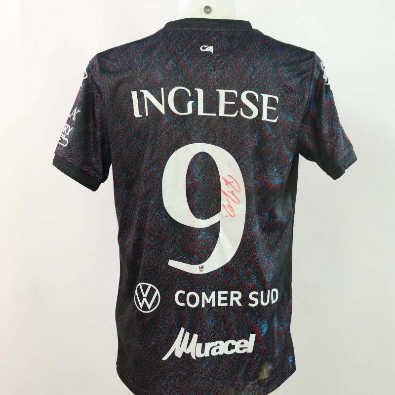 Inglese's unwashed Signed Shirt, Catania vs Messina 2024 